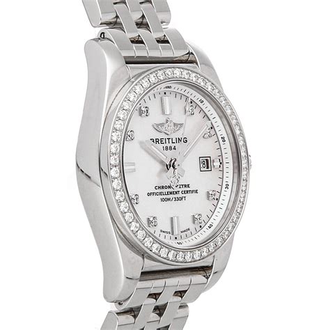 breitling galactic 29 sleek diamond watch|Meer.